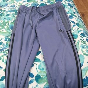 Adidas blue sweatpants new worn once